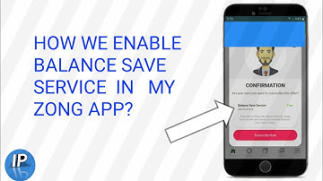 BALANCE SAVE SERVICE OF MY ZONG APP||HOW WE ENABLE BALANCE SAVE SERVICE  IN MY ZONG APP||