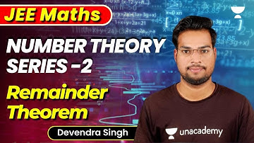 Number theory series -2 | Remainder theorem | Mathematics | Devendra Singh