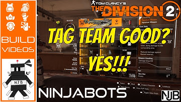 The Division 2 - Legendary Skill CC (Crowd Control) Build with the TAG TEAM talent!