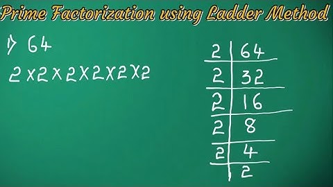 How to do Prime Factorization using Ladder method |Repeated division method |Factorization worksheet