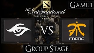 Dota 2 The International 2015 Team Secret vs Fnatic