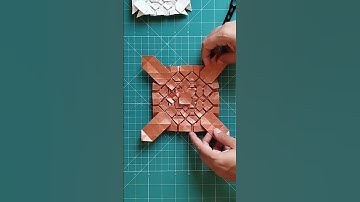 Learn how to fold this Origami Tesselation | Tutorial | DIY