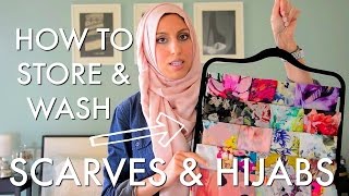 Quick & Easy - How to Organize, Store & Care for your Scarves - Haute Hijab