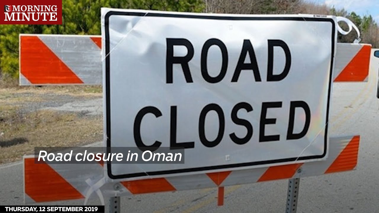 Road closure in Oman doha mapa