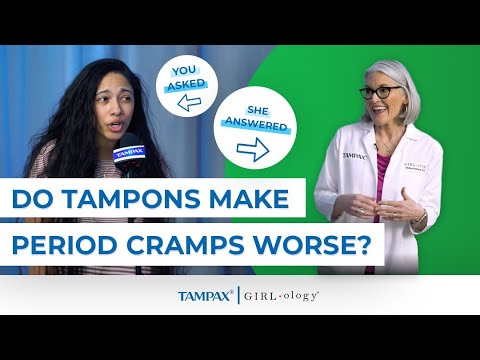 Video: Kunnen tampons krampen veroorzaken?