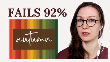 I FAILED At Color Analysis Until I Understood THIS!