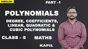 Polynomials | Class 9 Maths | Types of Polynomials | iWiz Kapil Gargi