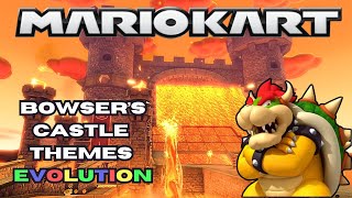 Mario Kart: Bowser's Castle themes Evolution (1992-2023)