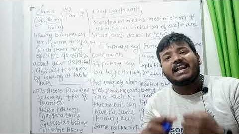 more on ms access part 2