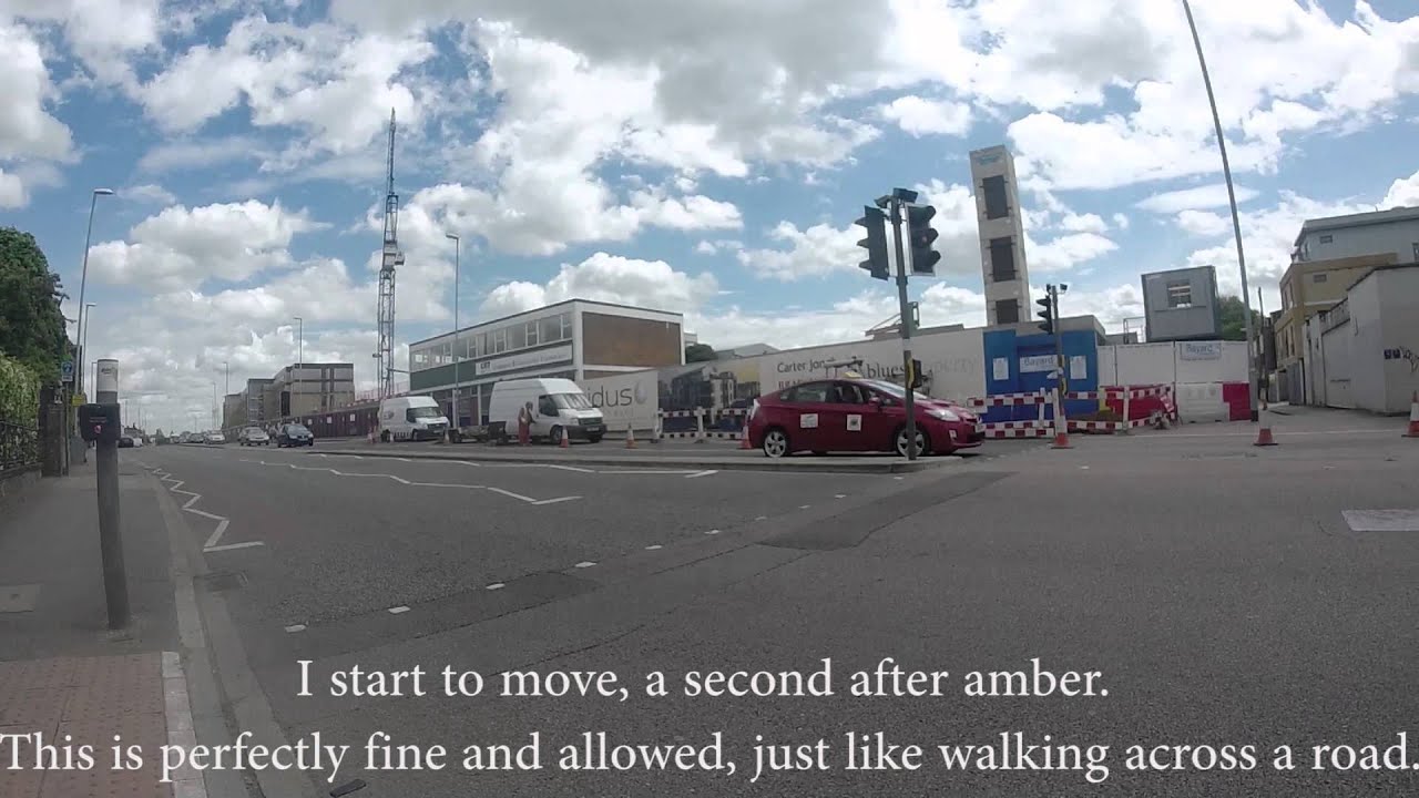 Driver of BD14 OZR Goes Through Red Pedestrian Light With People on the Crossing clips for crocs