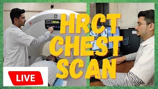 live CT Scan of HRCT CHEST PLAIN | #ctscan #gehealthcare #radiologytechnologist