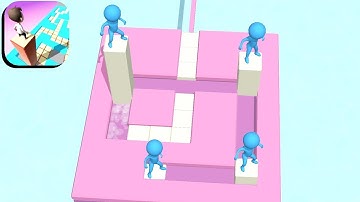 ⛷️🏂🤾Stacky Dash - All Levels Gameplay Walkthrough ( Android, iOS)