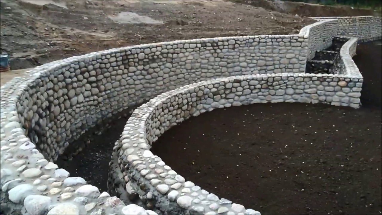 .Кладка бутового камня. - YouTube