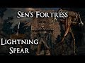 Lightning spear location sens fortress  ds remastered