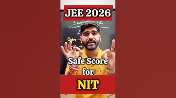 Minimum Marks NITs✅ JEE 2026 | Marks Vs Percentile JEE Mains 2026 | NIT Cut Off #nit #iitmotivation