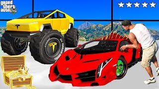 FRANKLIN Stealing $1 To $1,000,000 BILLIONAIRE CARS In GTA 5!