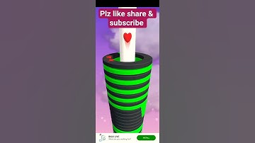 3d stack ball 🏀 game # youtube short # youtube feed # ASMR search # gaming # gameplay # punch game #