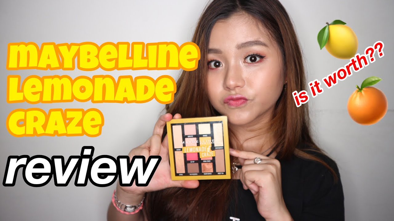 REVIEW MAYBELLINE LEMONADE CRAZE (ENGLISH SUBTITLE)
