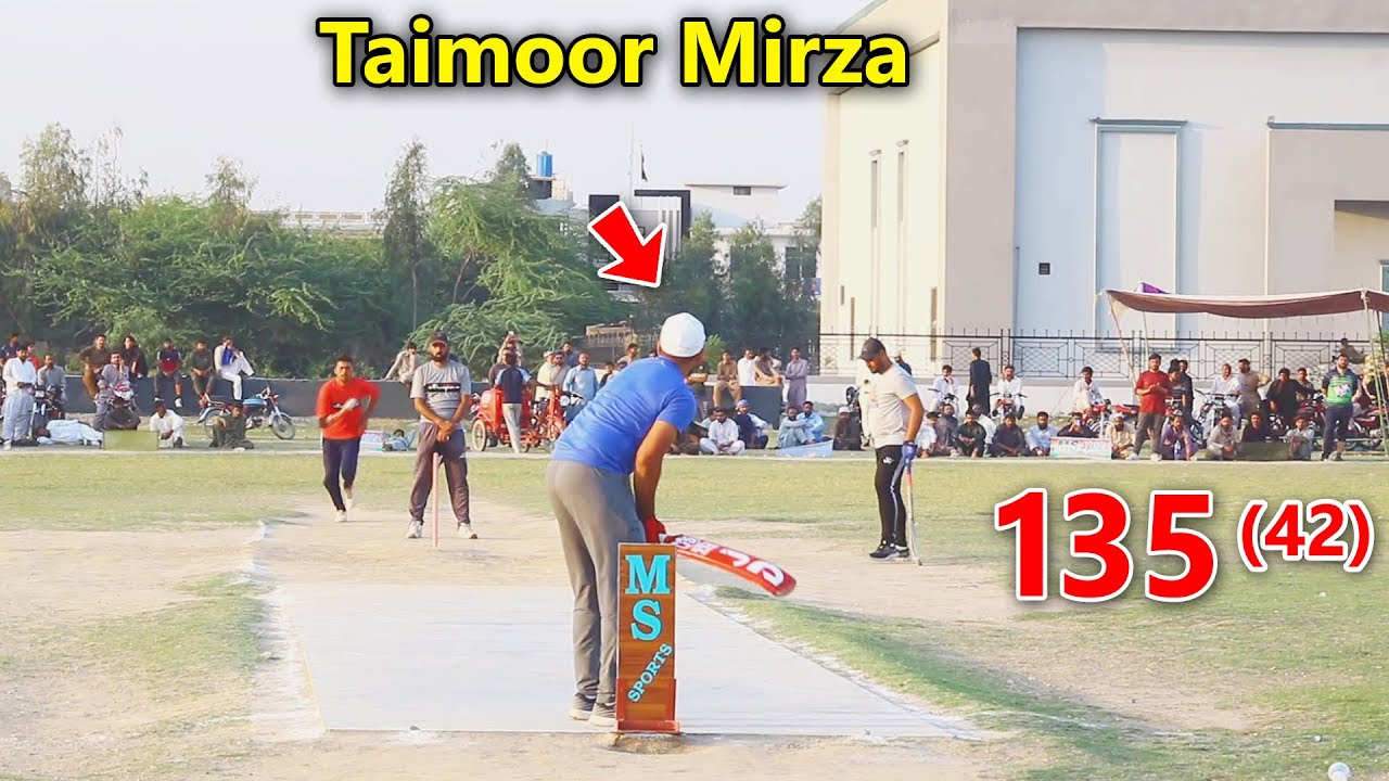 Need 135 Runs From 42 Balls || Taimoor Mirza Best Batting || Tamour ...