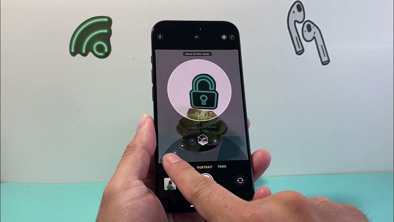 How to Take Photo With Stage Light Mono Effect on iPhone YouTube