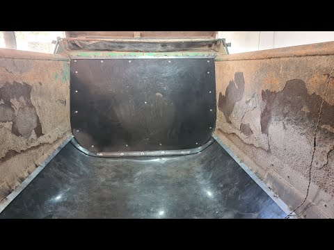 Installing Polyethylene Liner in a Dump Truck Bed