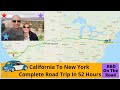 California To New York Complete Road Trip In 52 Hours