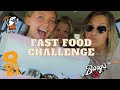 rock paper scissors fast food challenge | + grad party vlog