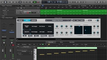 All Logic Pro X - Alchemy Arpeggiated Sounds - Part1