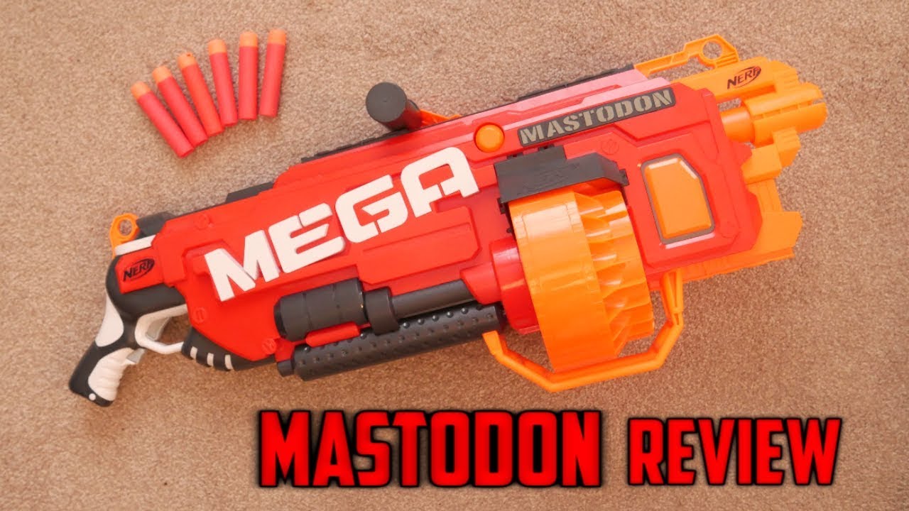 NERF Mega Mastodon Review