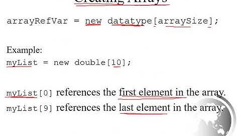 33. مقدمة في برمجة جافا|Chapter 7-Single-Dimensional Arrays-part 1| Introduction to Programming-Java