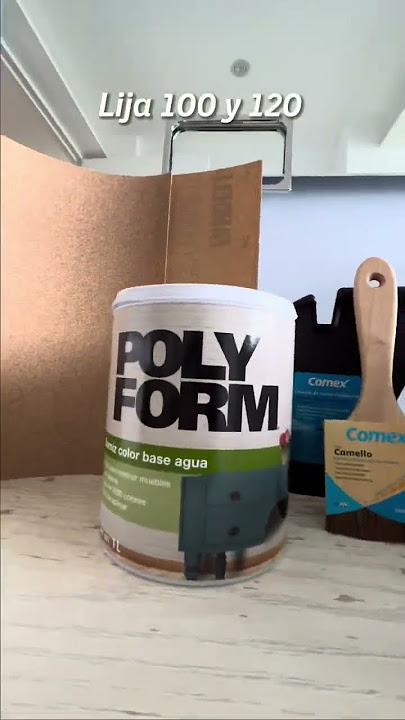 Devuélvele la vida a tu madera con Polyform Laca Base Agua 