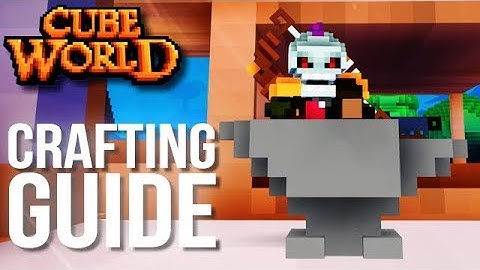 HOW TO CRAFT ALL WEAPONS / ARMORS / AMULETS - CUBE WORLD 2019
