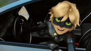 chat noir flirting with his lady for almost 2 minuts straight😌