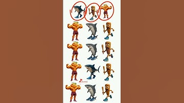 Find odd Bobrito Bandito and Tralareolo Tralala #김프로 #유백합