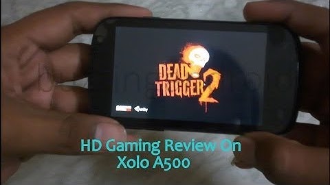Xolo A500 Gaming Test Review HD