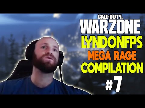 LYNDONFPS MODERN WARFARE WARZONE MEGA RAGE COMPILATION #7
