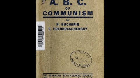 The A.B.C. of Communism Audiobook - Part 1