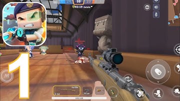 Mini World Royal - Gameplay Walkthrough Part 1 - Tutorial (Android,IOS)