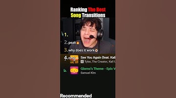 Ranking The Best Song Transitions😭😭