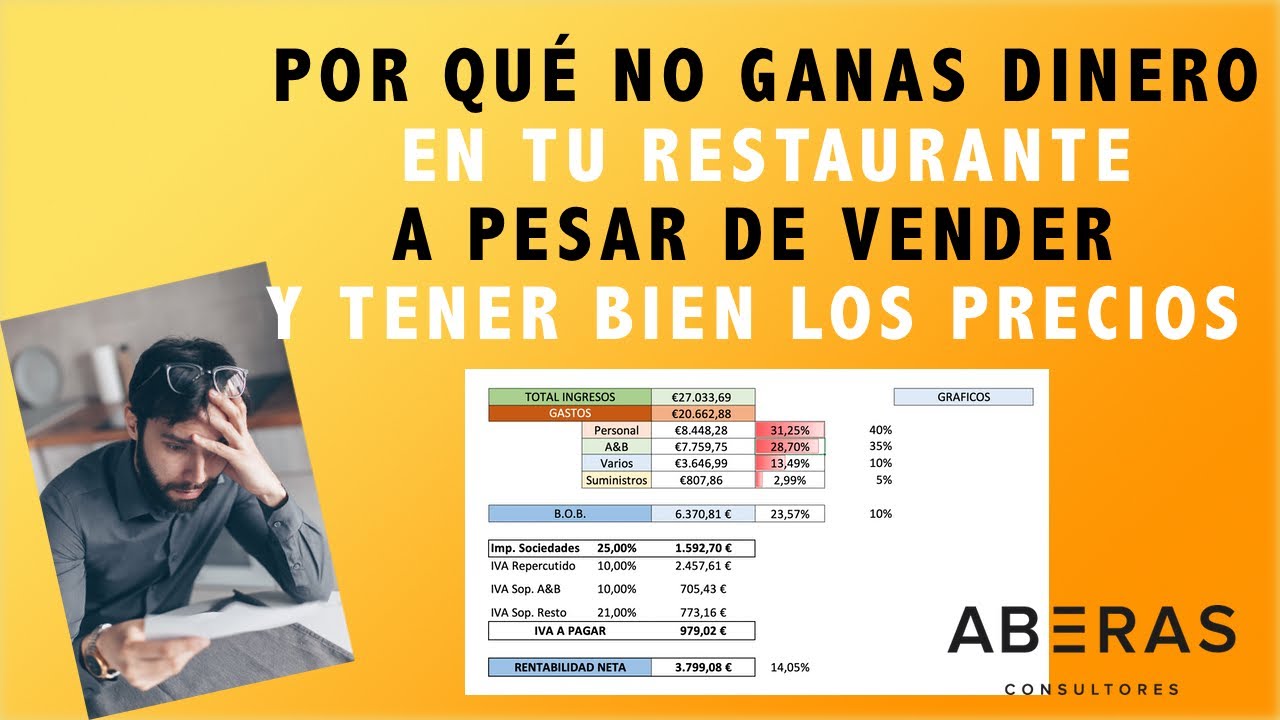 Por qué NO GANAS DINERO en tu negocio a pesar de VENDER - YouTube