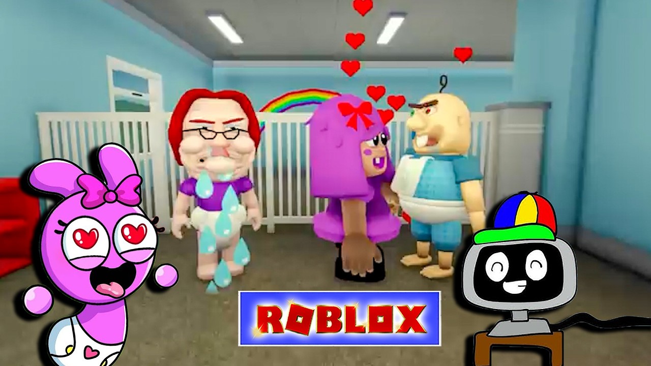 Малышка Пинки Спрунки против истории любви - Малышка Полли 💗 Малыш Бобби 