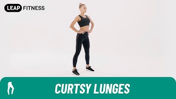 How to Do：CURTSY LUNGES