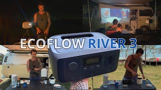 Ecoflow River 3 Vida Nômade Com Energia Portátil