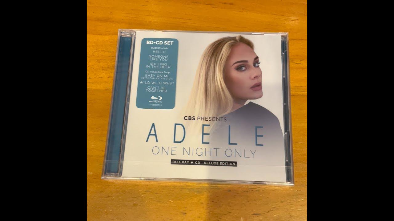 ADELE - CBS Presents One Night Only BD+CD Blu-ray Live 2021