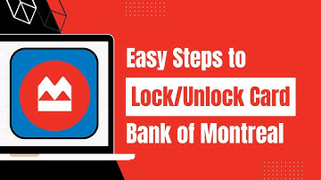 BMO Bank - How to Lock/Unlock Your Credit Card | Bank of Montreal