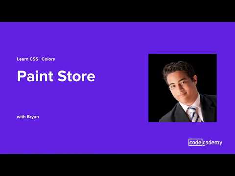 Learn CSS Colors: Paint Store - Learn CSS Colors: Paint Store