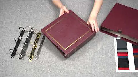 [019]Turned-Edge Slip case with 3-Ring Binders