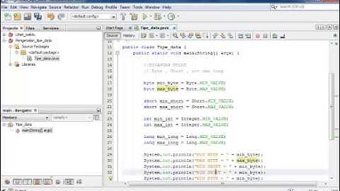 Java Tutorial - Pengenalan Tipe Data  Dalam Java Part 1