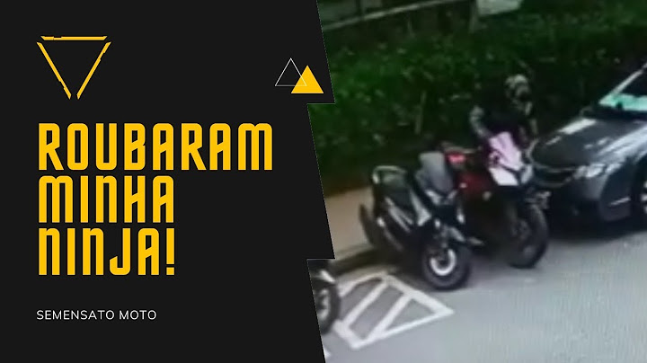 Roubaram minha ninja! Encontrei? - O dia em que Roubaram minha moto!