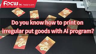 How to print irregular goods with a Location AI Assistant Program#ai #uvprinter #pvccard